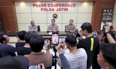 Polda-Jatim-Tindak-Tegas-Aksi-Anarkis-Kerugian-Capai-Rp124-Miliar,-580-Orang-Diamankan